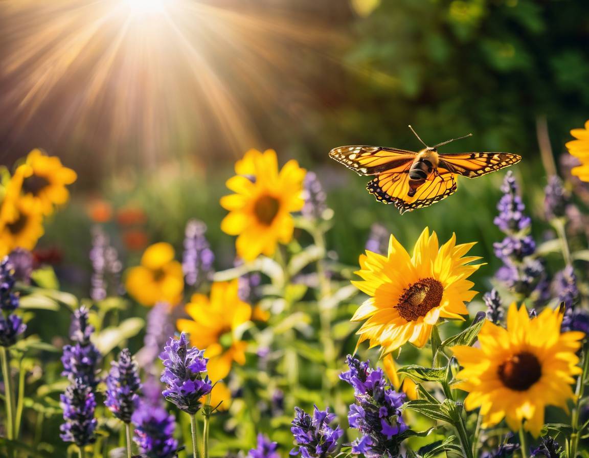 Jak stworzyć ogród przyjazny dla pszczół i innych zapylaczy?